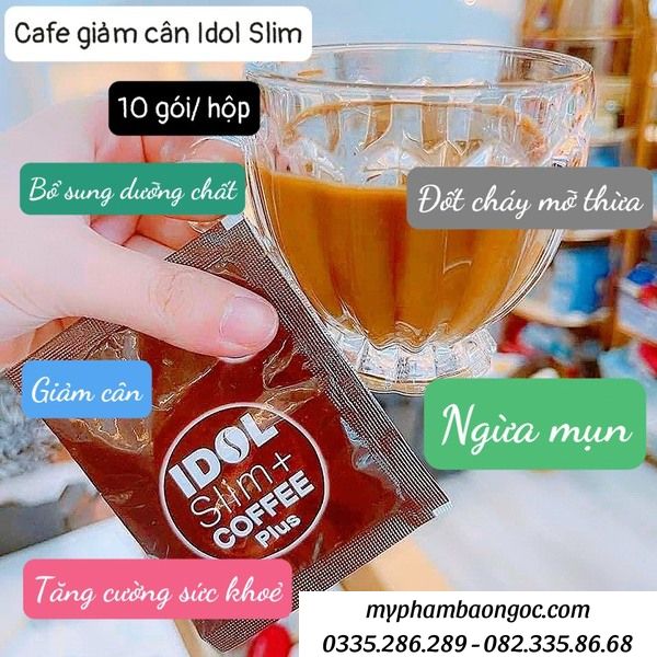 CÀ PHÊ GIẢM CÂN IDOL SLIM COFFEE THÁI LAN